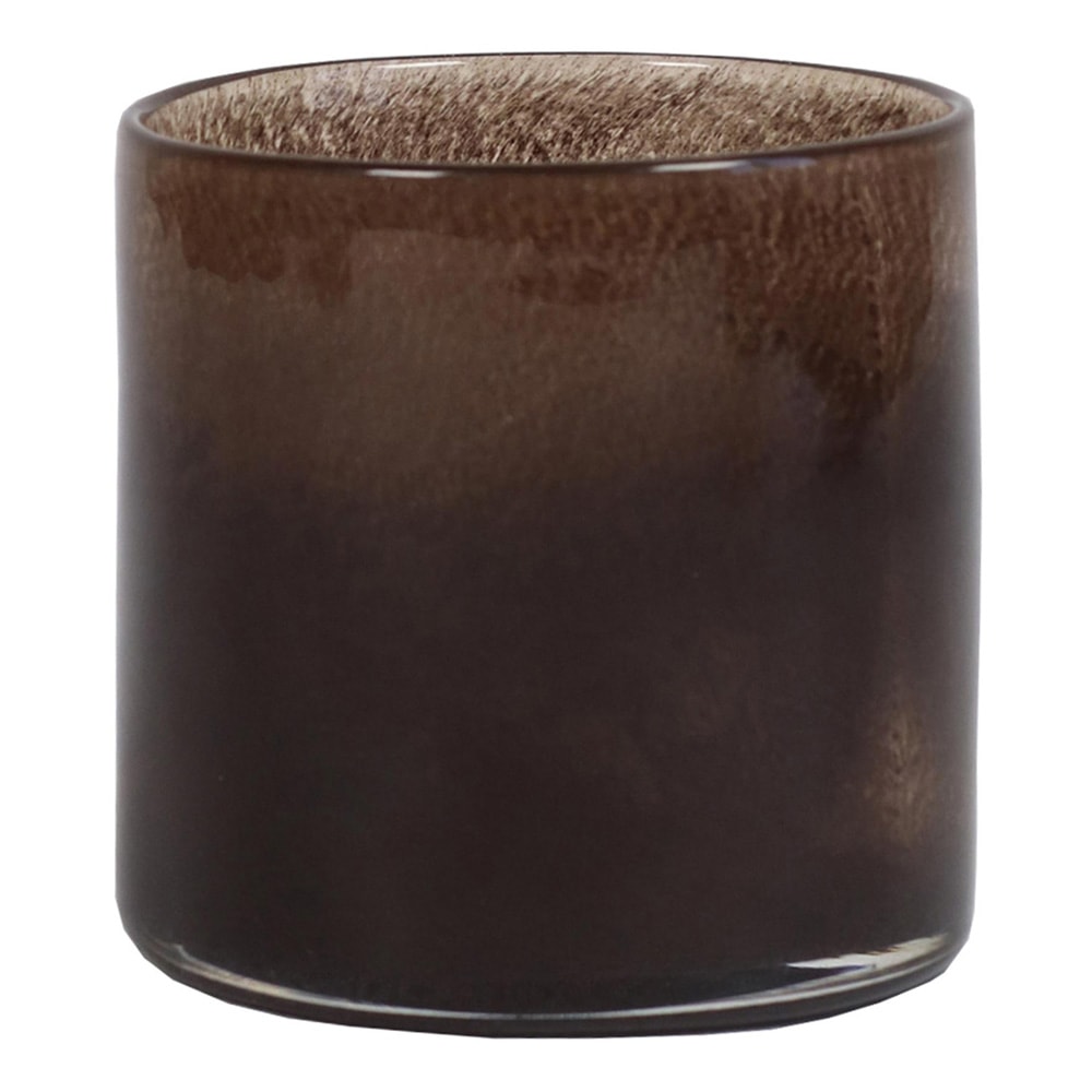 Lyric Ljuslykta 8x8 cm Dark Brown