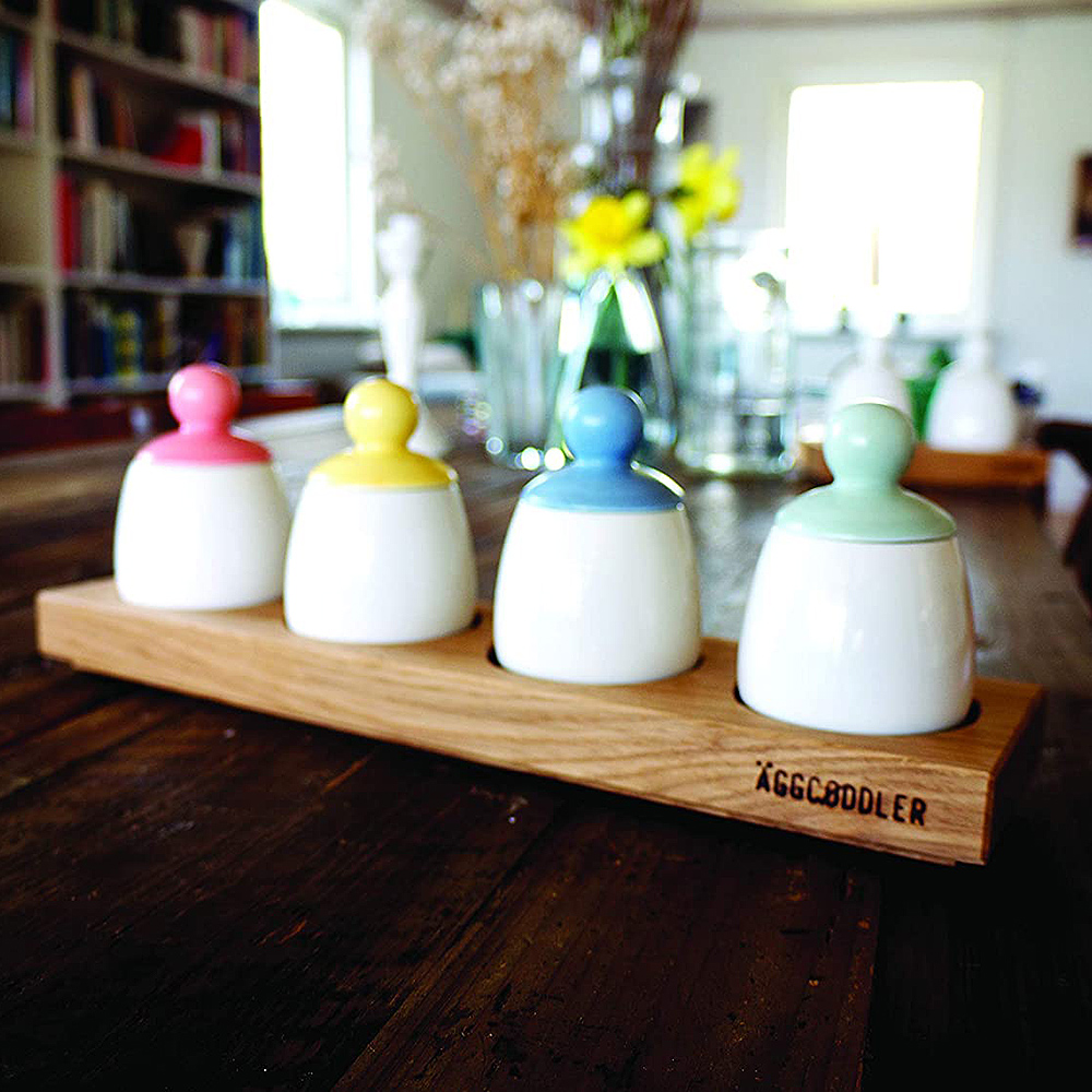 Serveringsbricka för 4 coddler