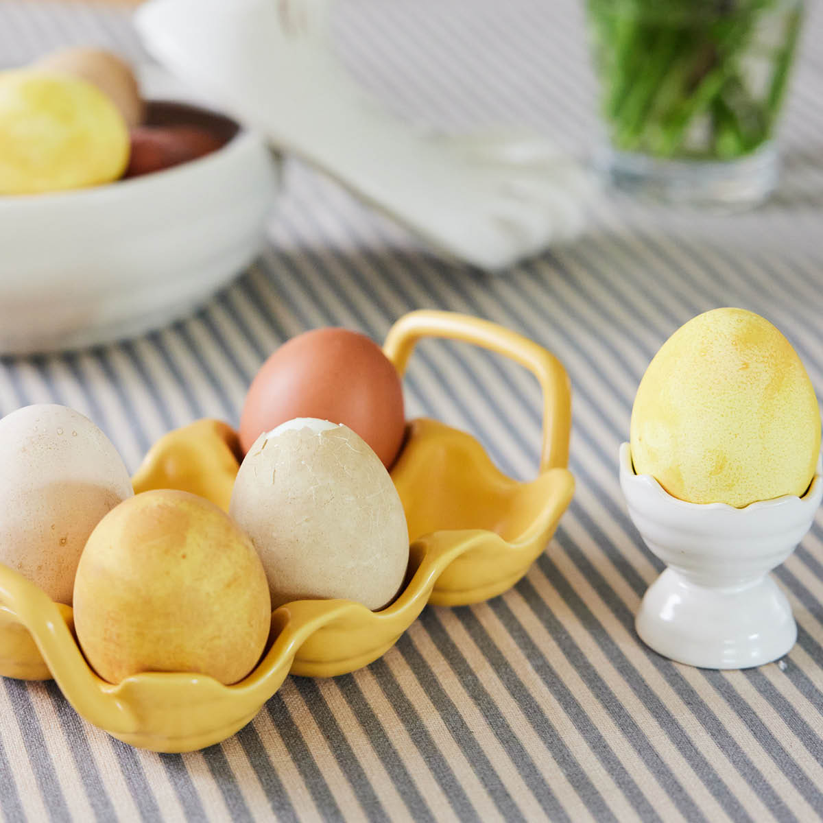 Ellen Äggkopp 5 cm 2-pack Benvit