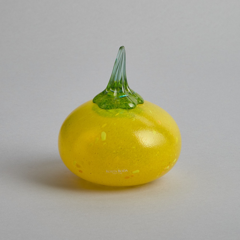 "Pumpa" Glasfigur av Gunnel Sahlin