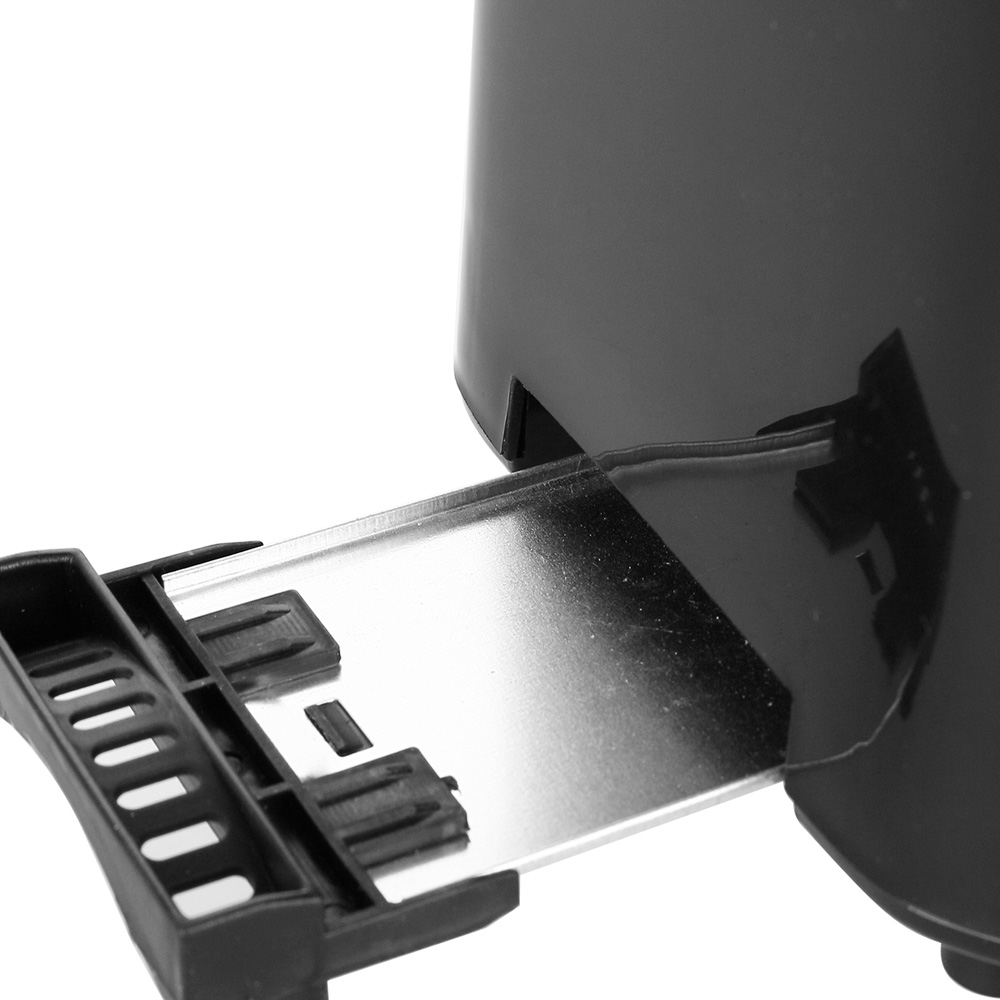 Brödrost för 2 Skivor Svart