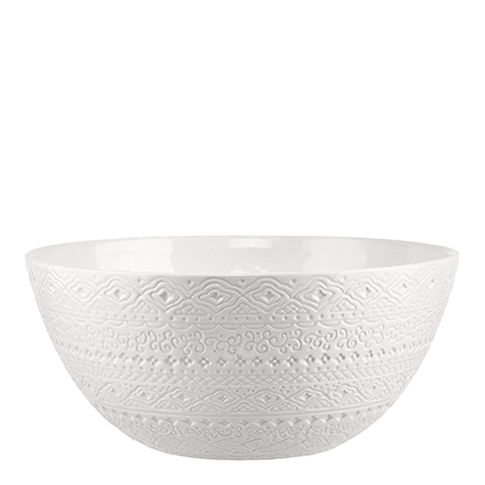 Orient Skål 25 cm Vit