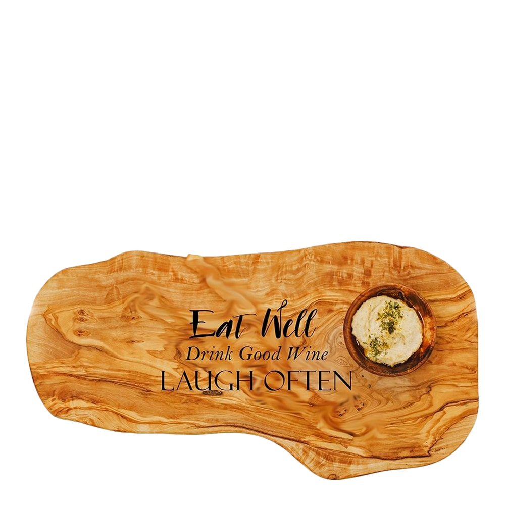 Skärbräda Eat Well, Drink Good Wine, Laugh Often 40 cm