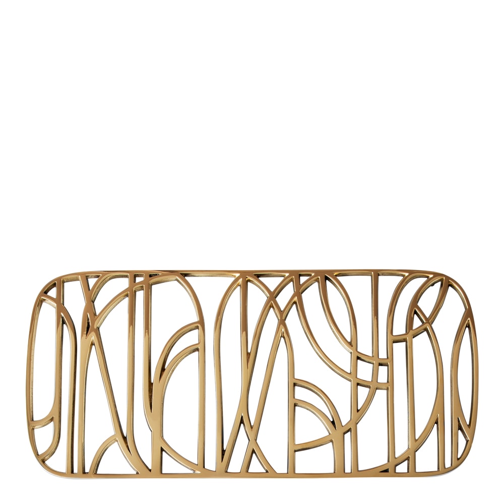 Dew Underlägg 42x20 cm Mässing