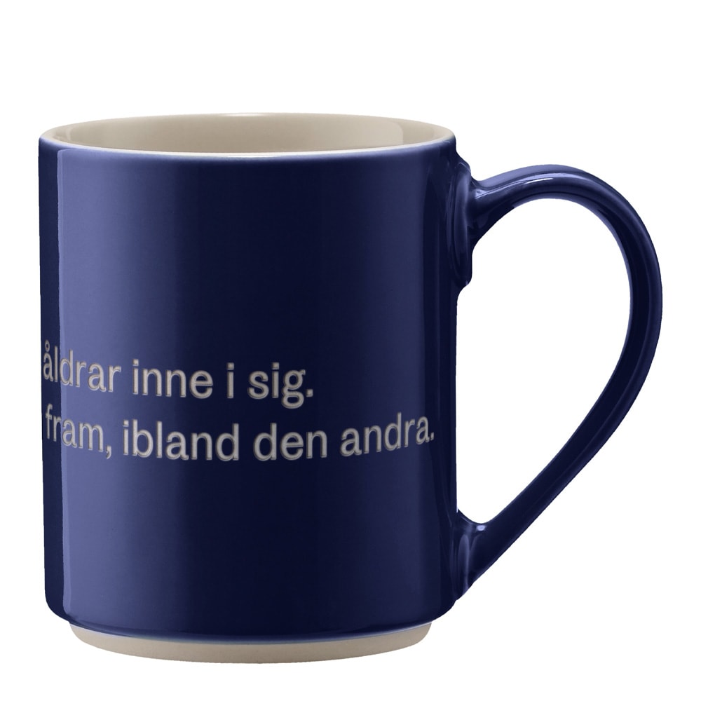 Mugg Blå - Man har ju alla åldrar inne i sig�?35 cl Blå
