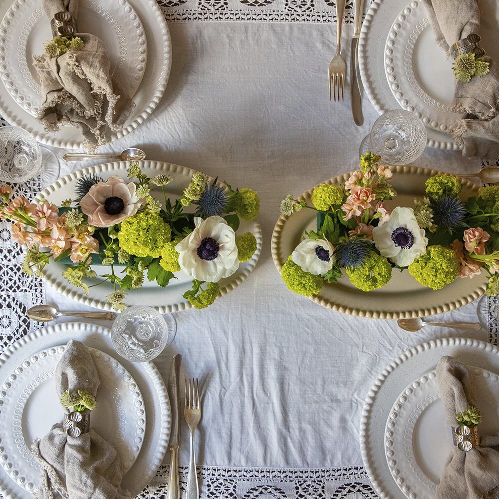 Daria Serveringsskål 35 cm Cotton White