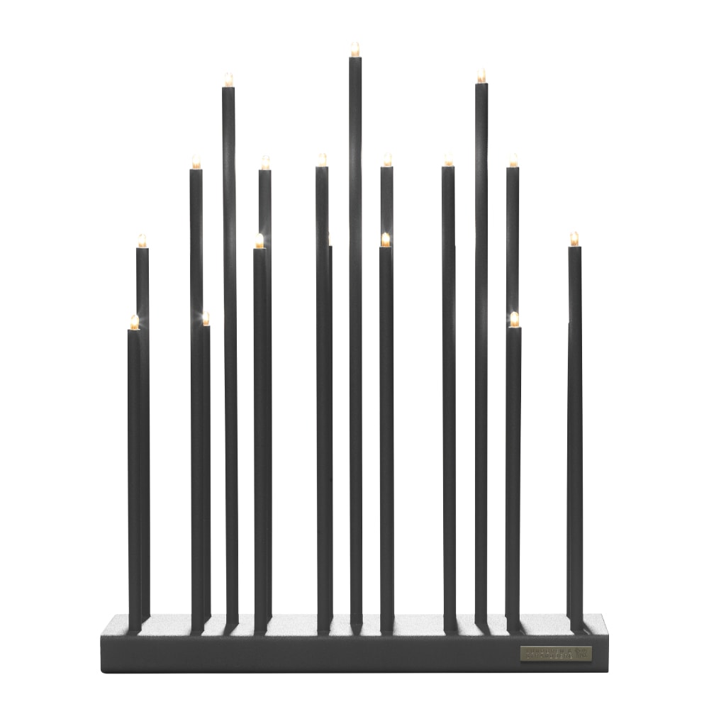 Elflugan Adventsljusstake Original 32x8 cm Antracit