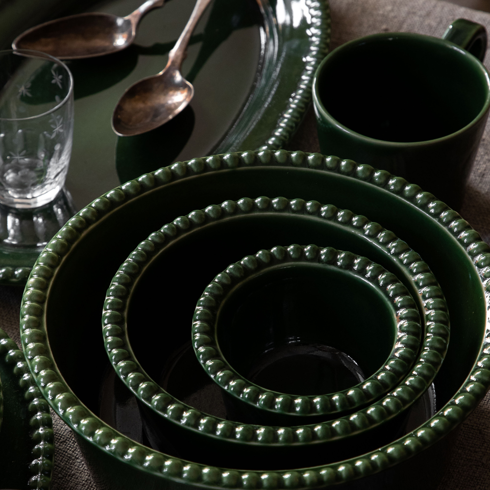 Daria Skål 18 cm Grön