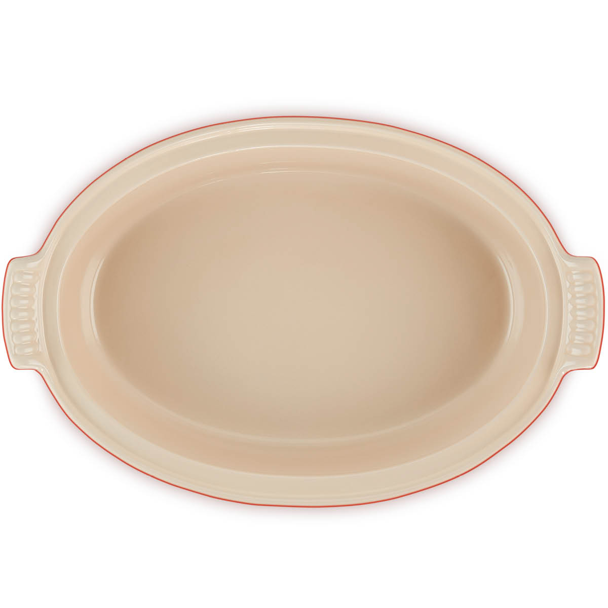 Heritage ovalt fat 36 cm cerise