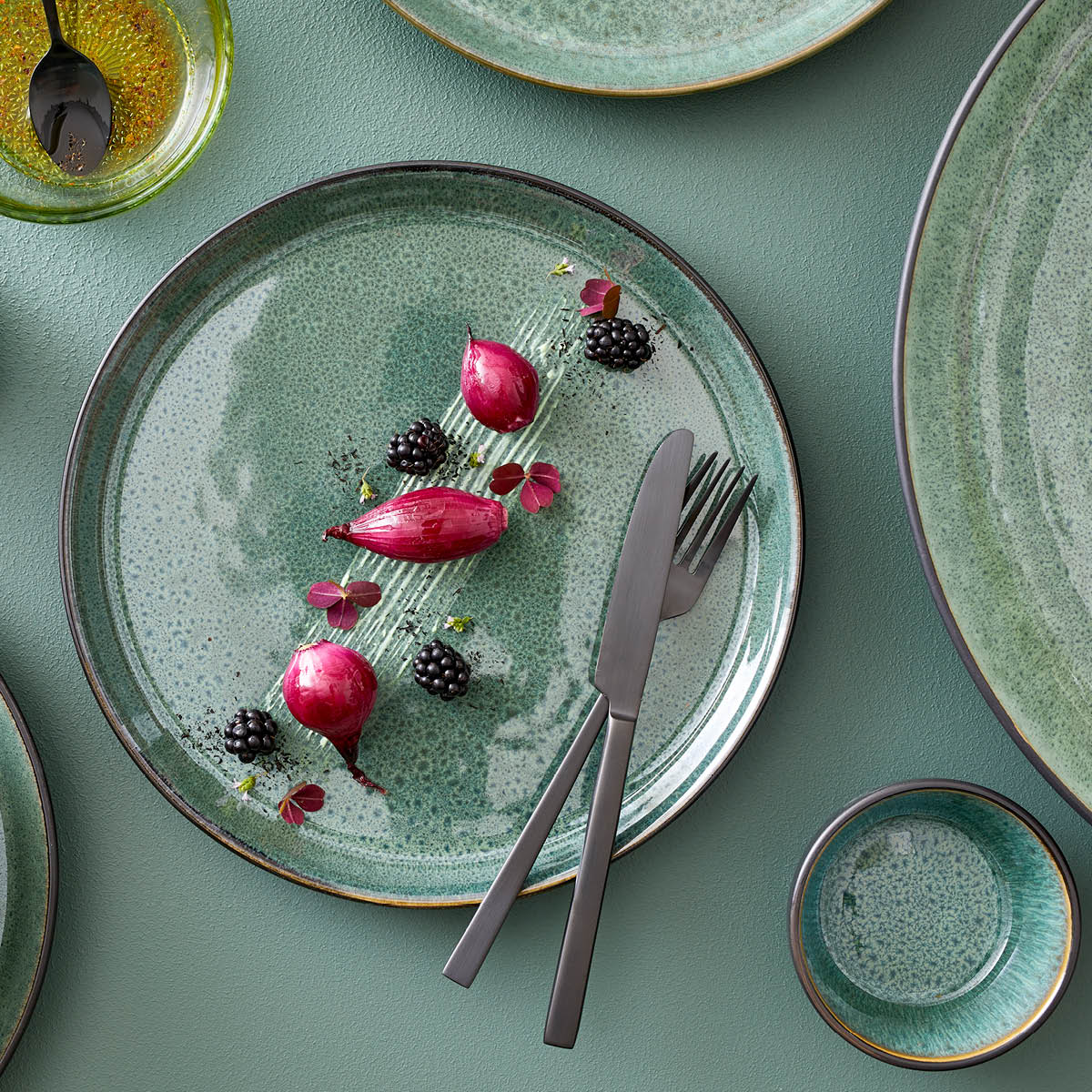 Tallrik Gastro 27 cm Grön