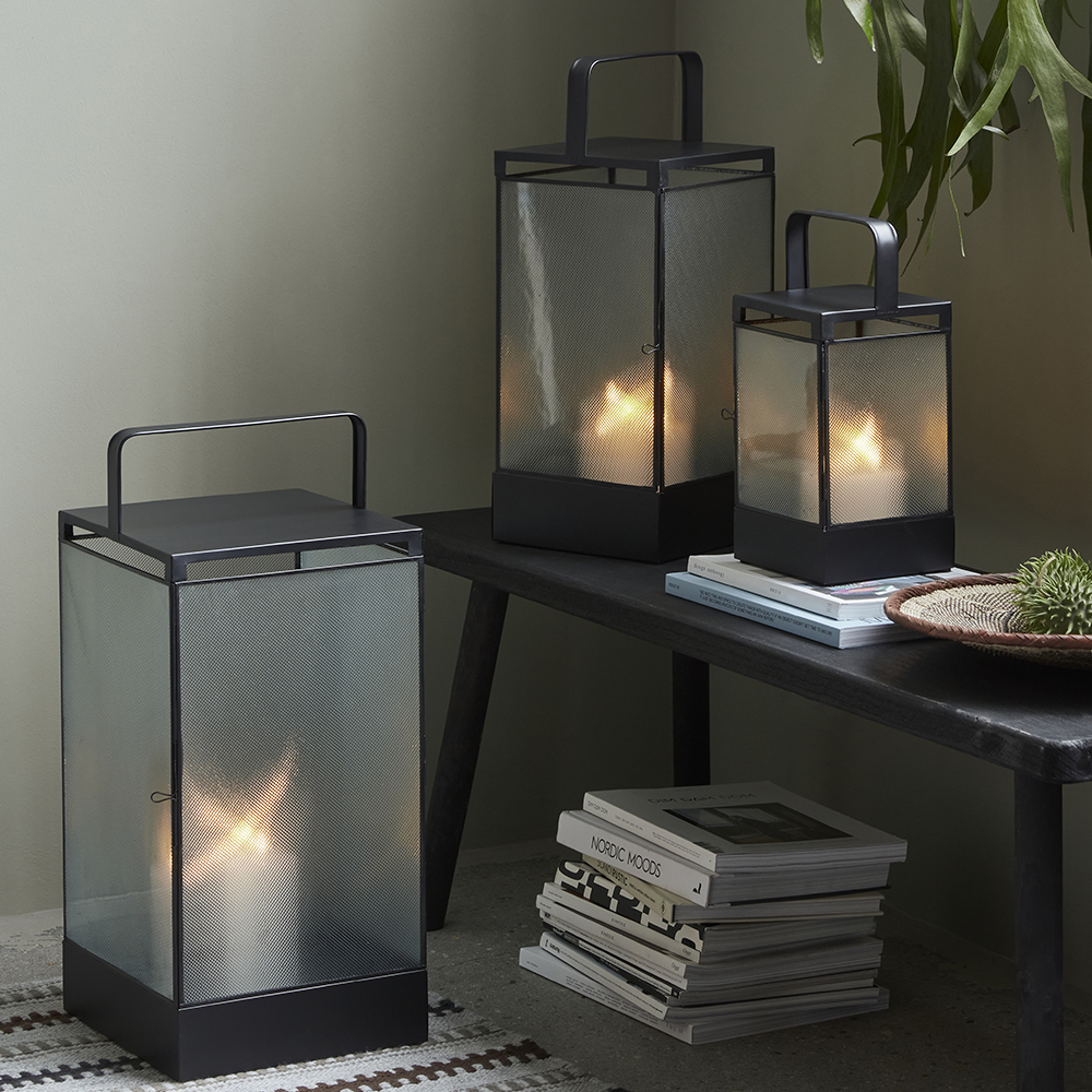 Blaze Lykta 27x50 cm Svart