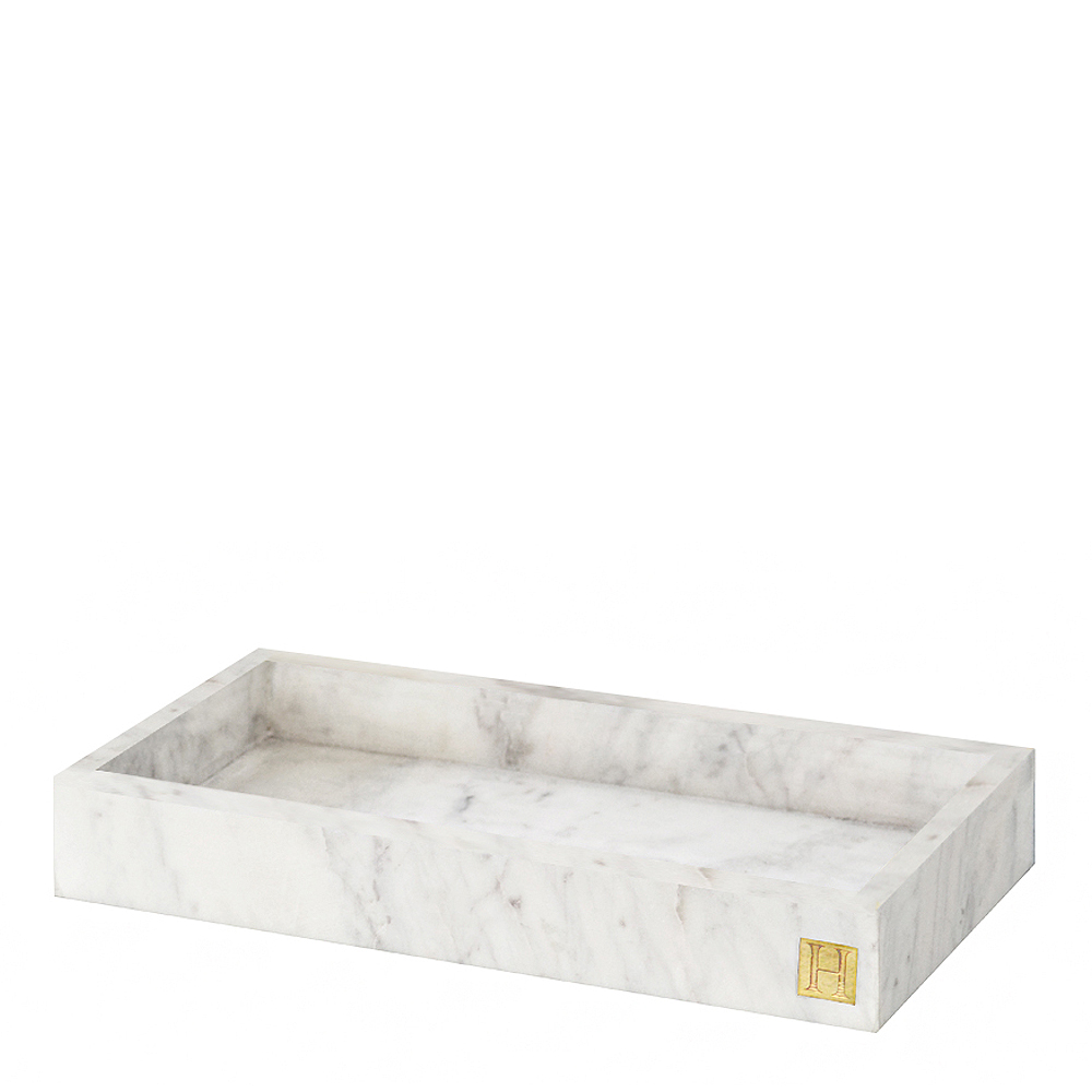 Marmorfat 15x30 cm Vit