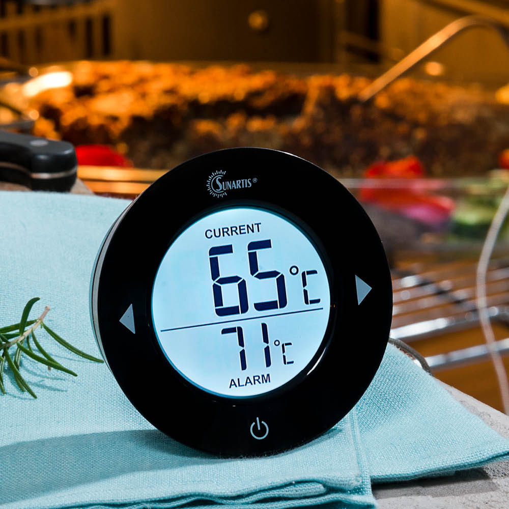 Digital grill- och ugnstermometer