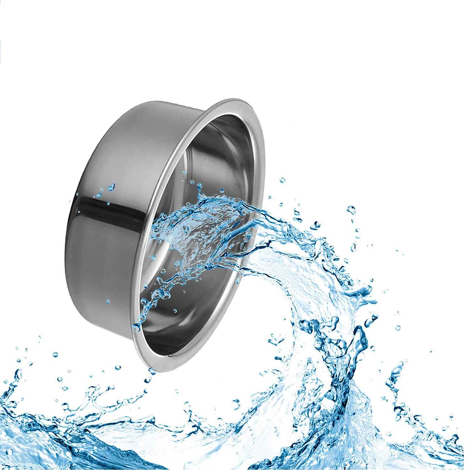 Hercocci Dog Crate Bowl, Removable Stainless Steel Pet Kennel Cage