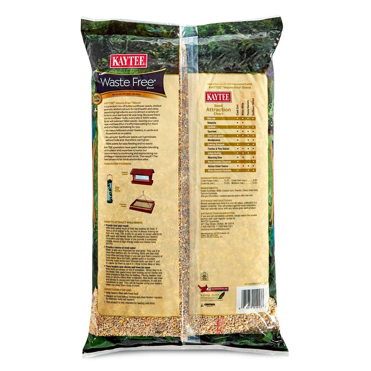 Kaytee Waste Free Wild Bird Food Ruruana