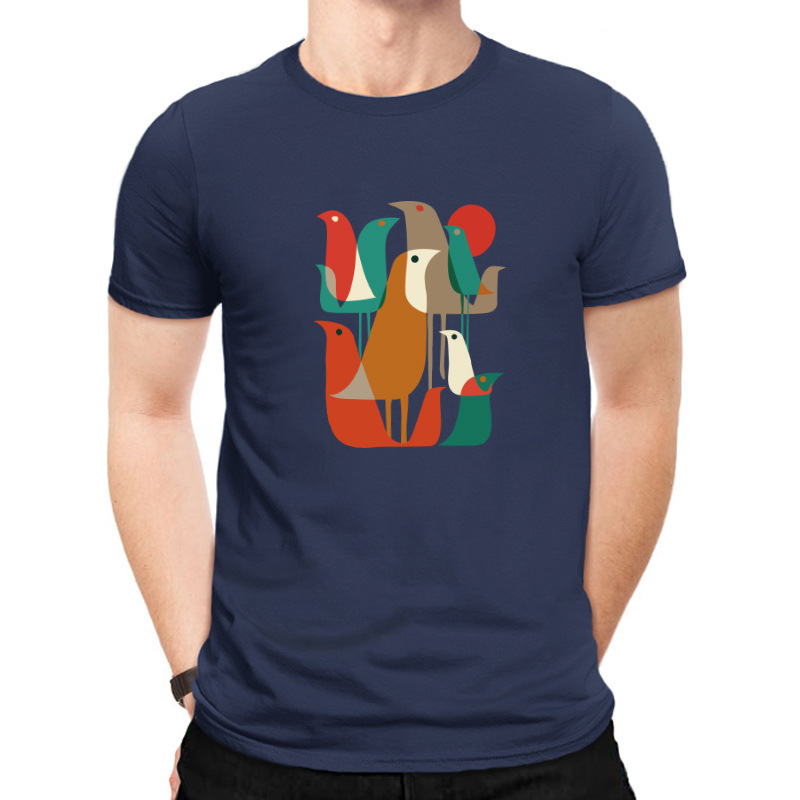Men's Short Sleeve Casual Cartoon