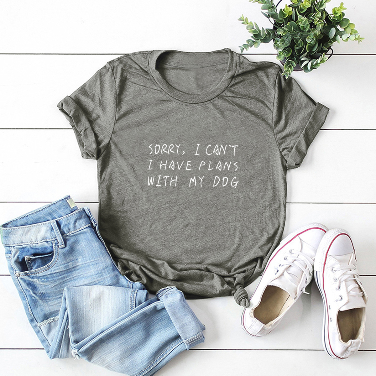 Women's Short Sleeve Printing Casual Fashion Printing
