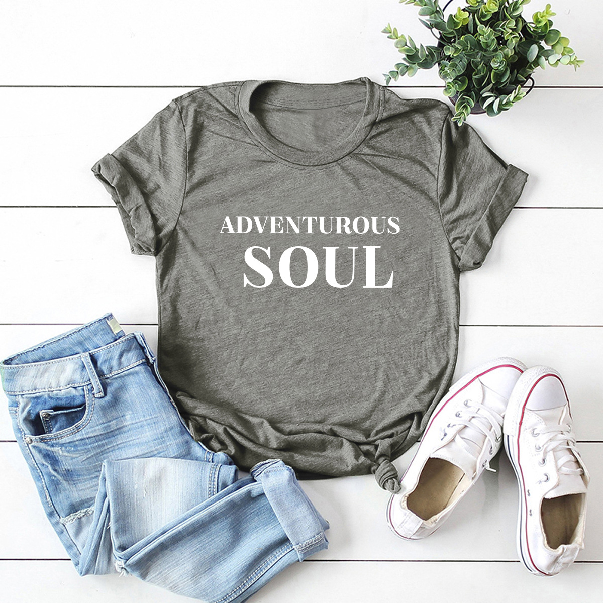 Women's Short Sleeve Printing Casual Fashion Printing