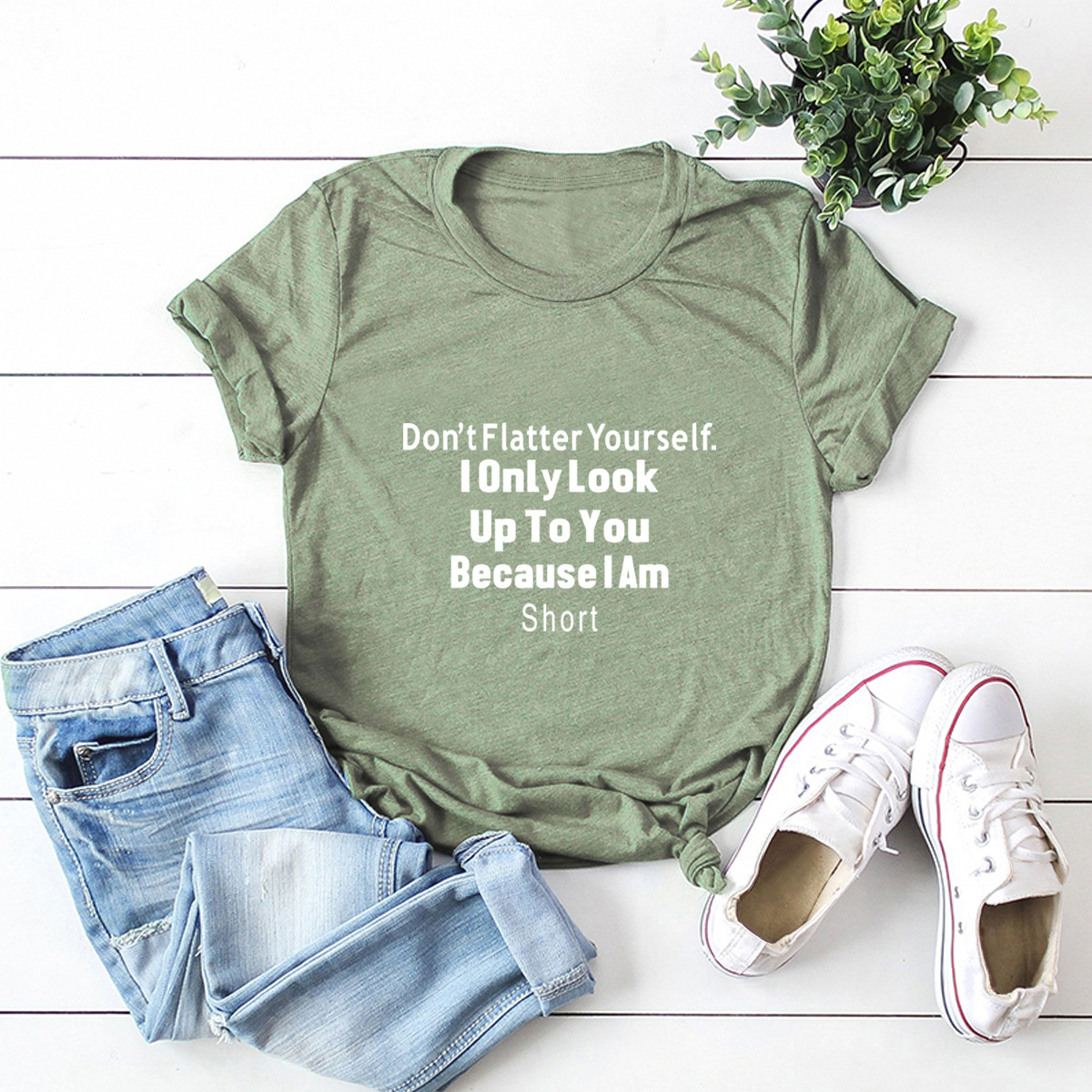 Women's Short Sleeve Printing Casual Fashion Printing
