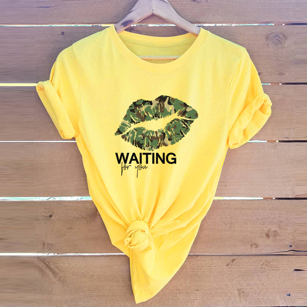 Women's Short Sleeve Printing Casual Fashion Printing