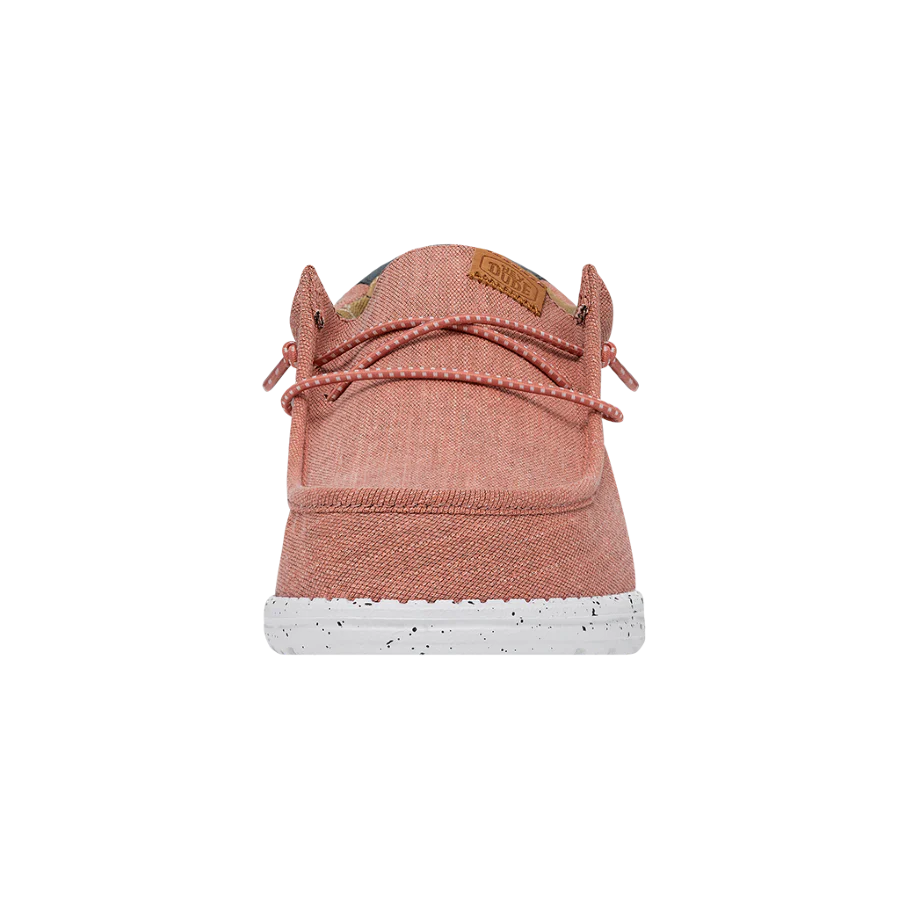 Wally Washed Canvas - Red