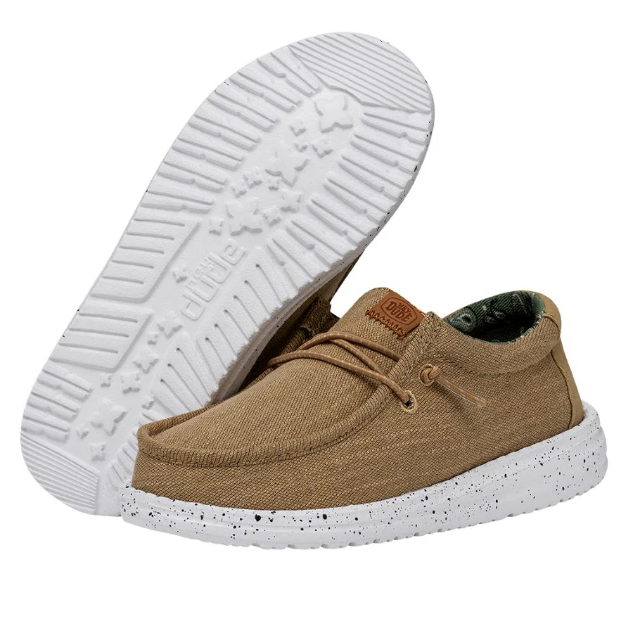 Wally Youth Washed Canvas - Walnut