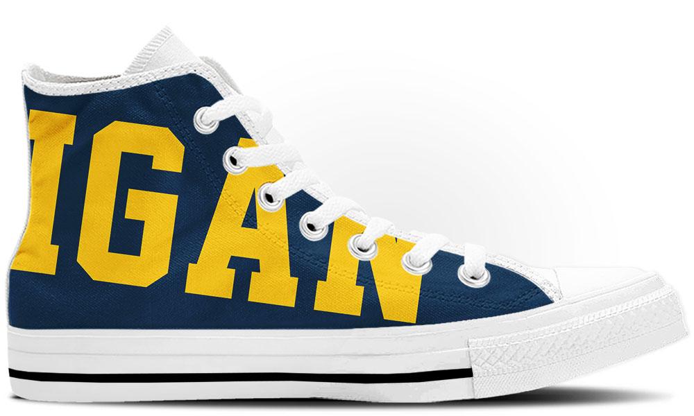 Michigan High Top Sneakers WV