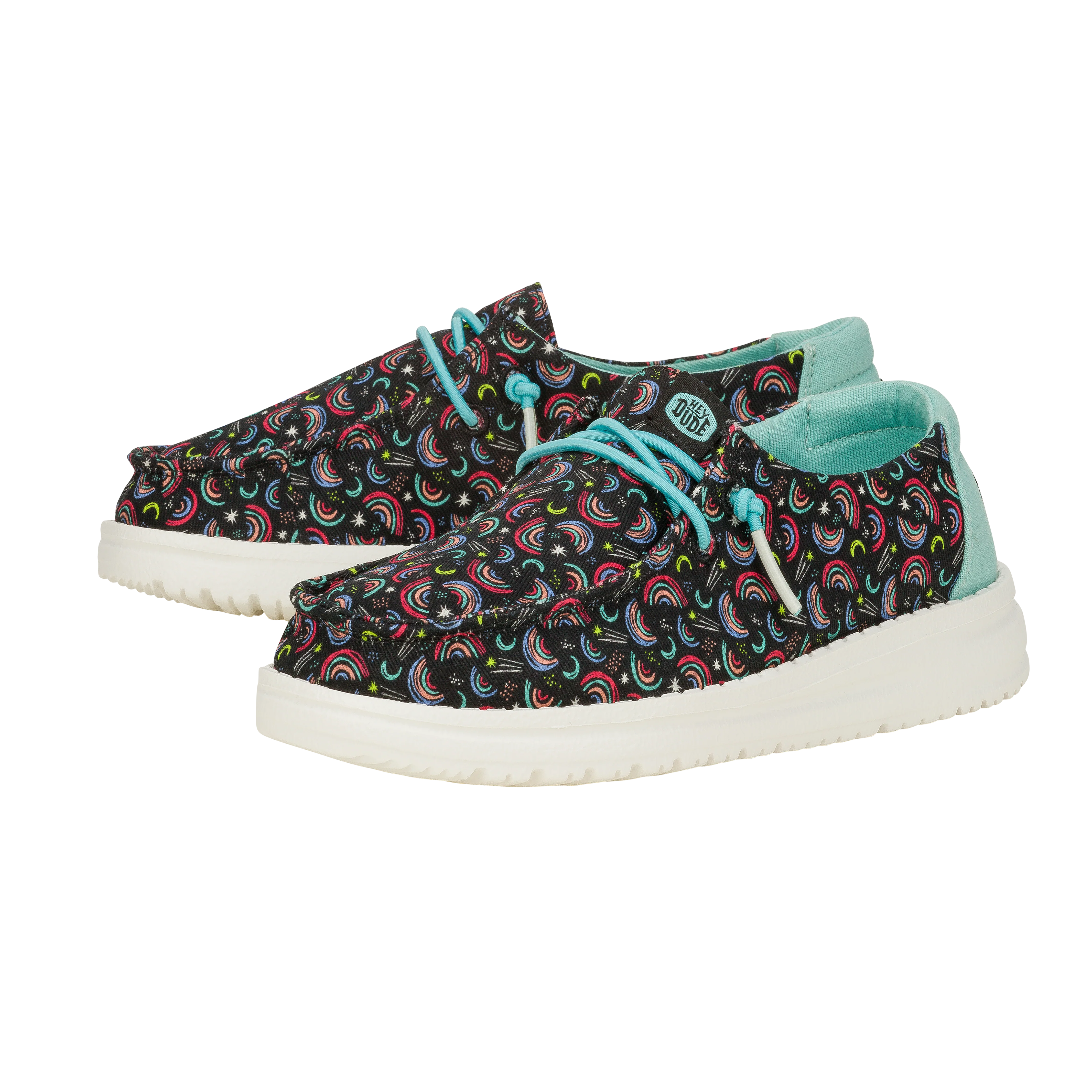 Wendy Toddler Rainbow Sky - Black