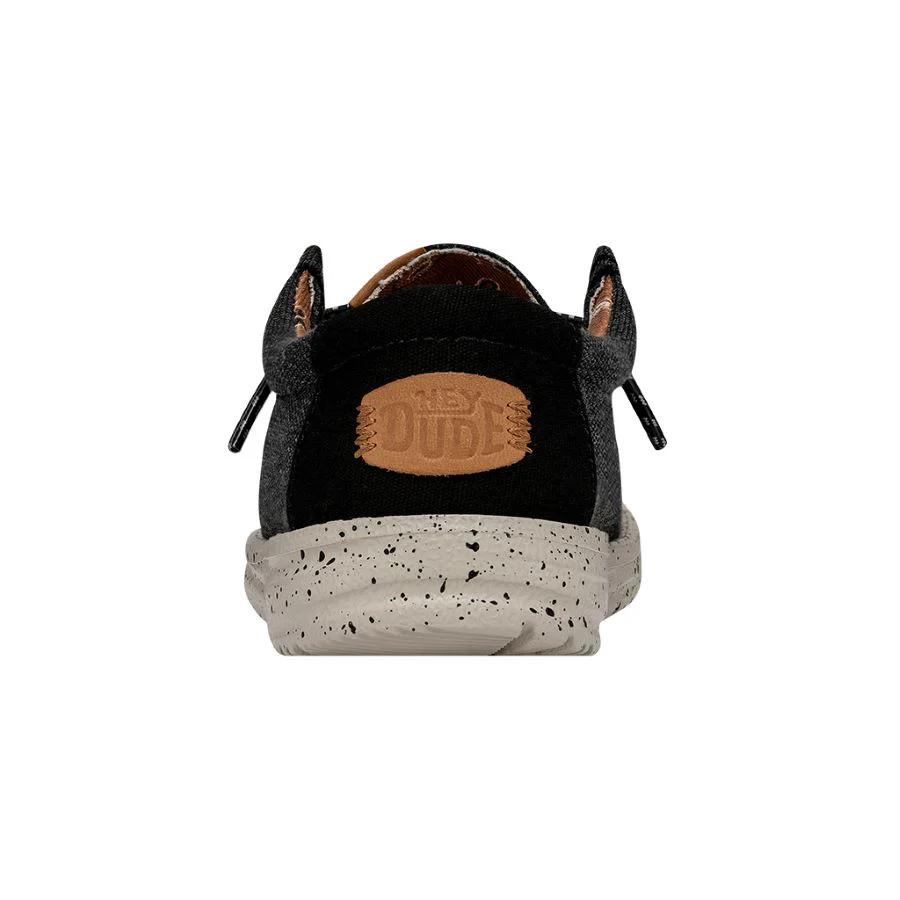 Wally Youth Washed Canvas - Black