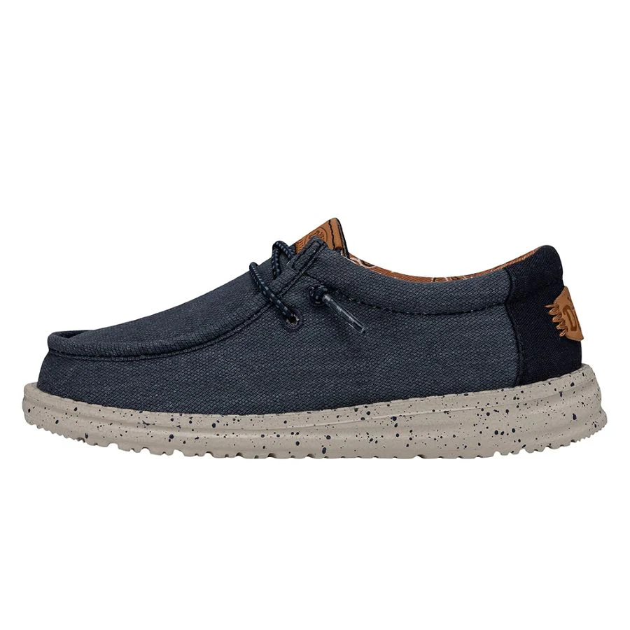 Wally Youth Washed Canvas - Navy