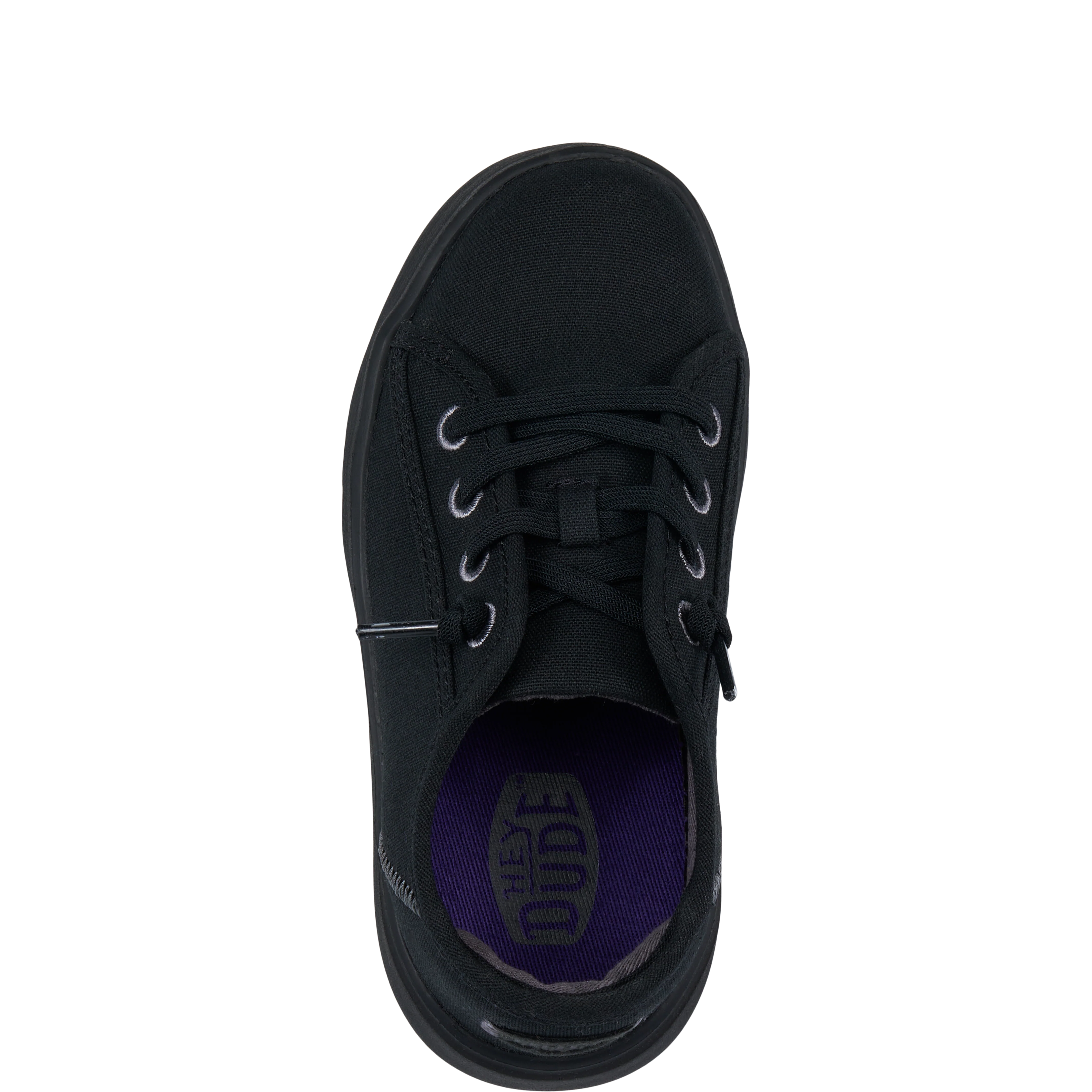 Cody Toddler Canvas - Black/Black