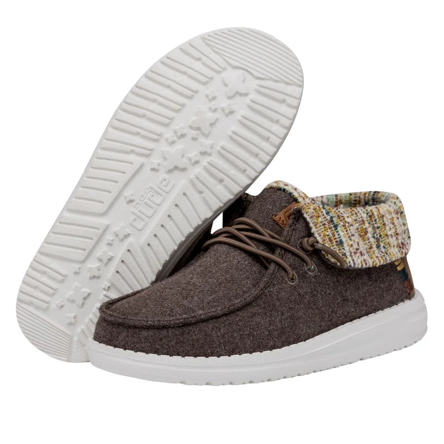 Wendy Fold Youth Baja Boot - Brown