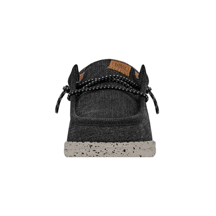 Wally Toddler Washed Canvas - Black