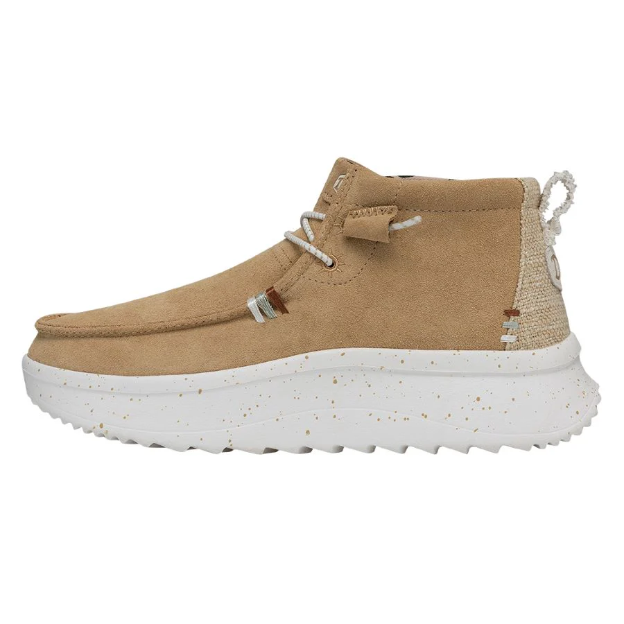 Wendy Peak Hi Suede - Tan