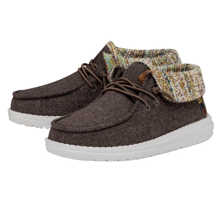 Wendy Fold Youth Baja Boot - Brown