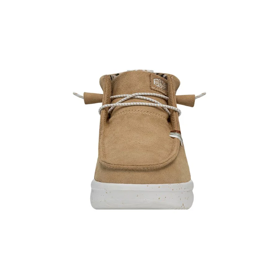 Wendy Peak Hi Suede - Tan