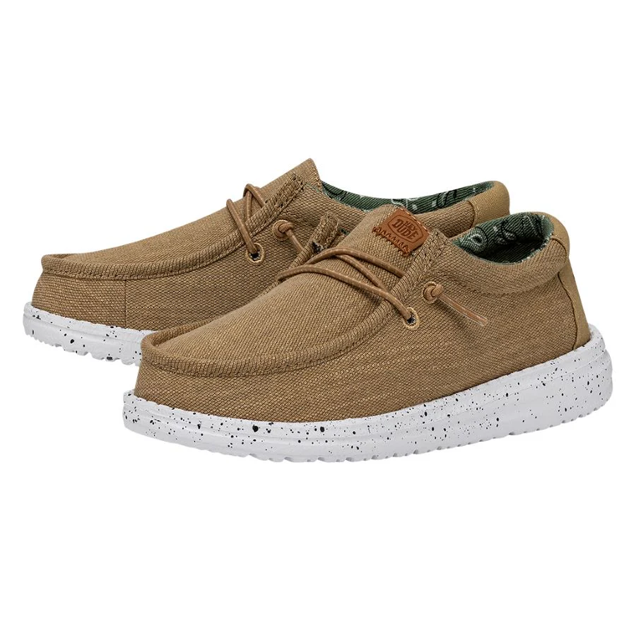 Wally Youth Washed Canvas - Walnut