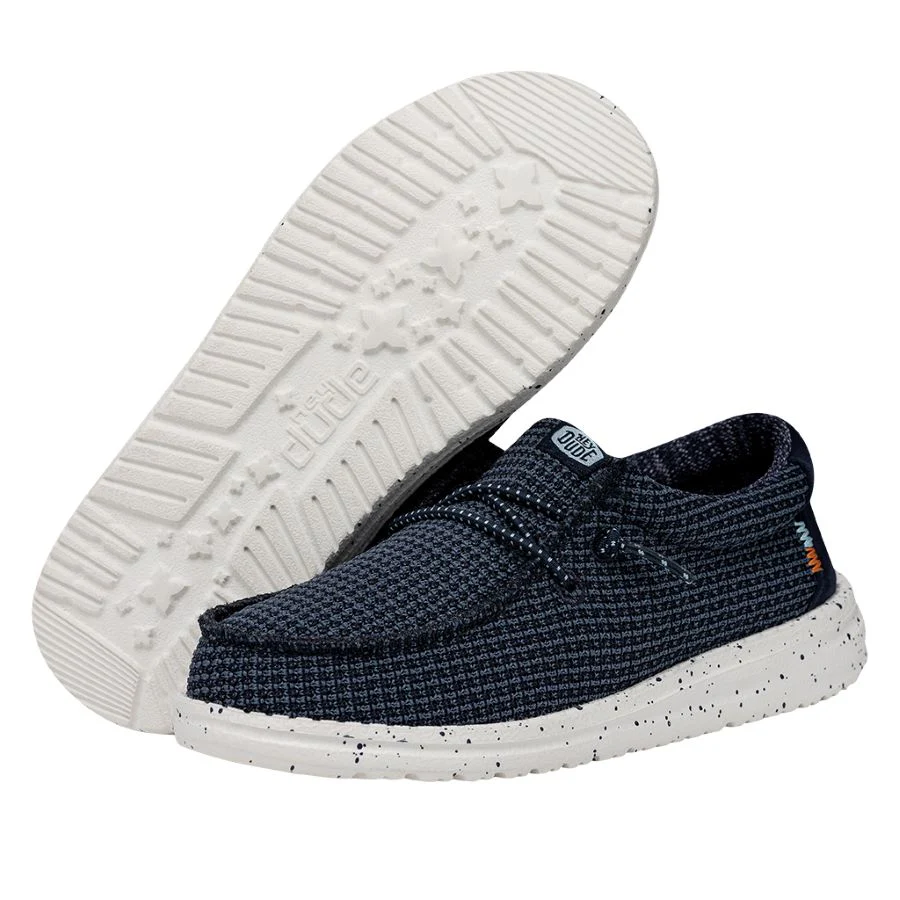 Wally Youth Sport Mesh - Navy