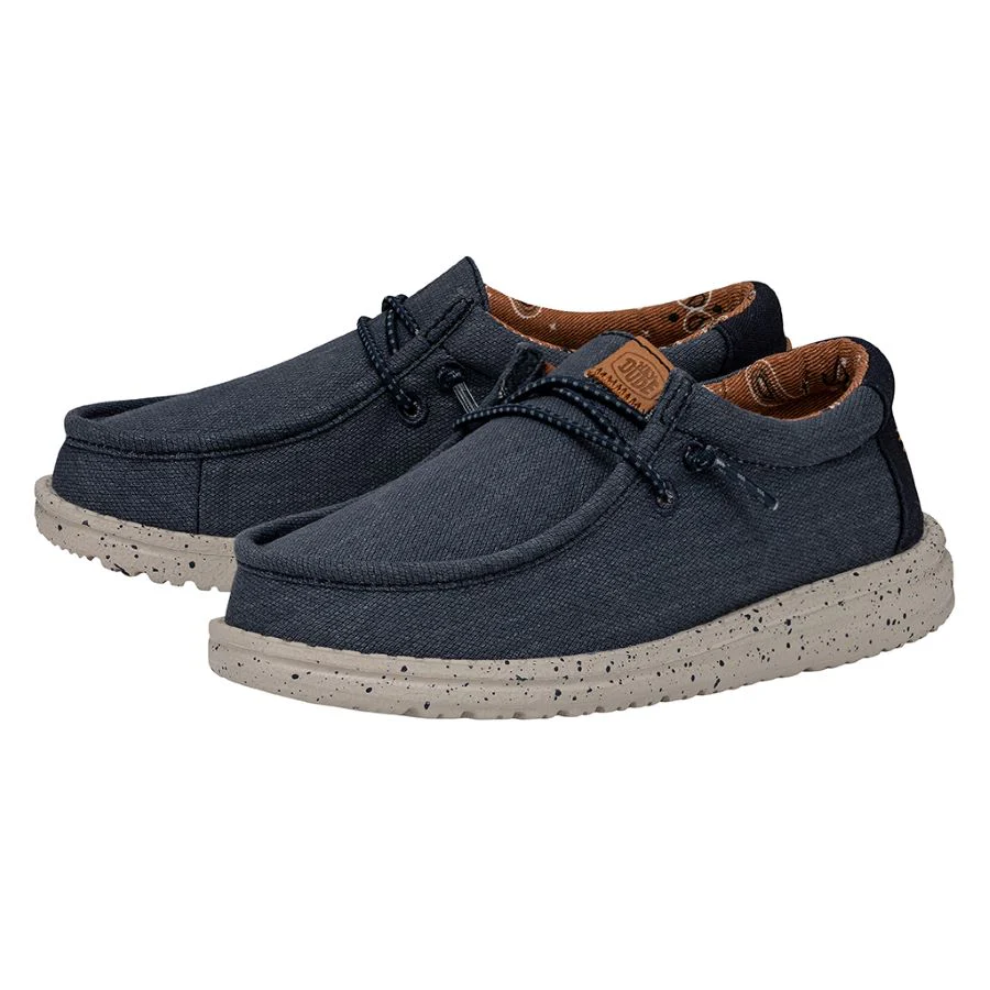 Wally Youth Washed Canvas - Navy