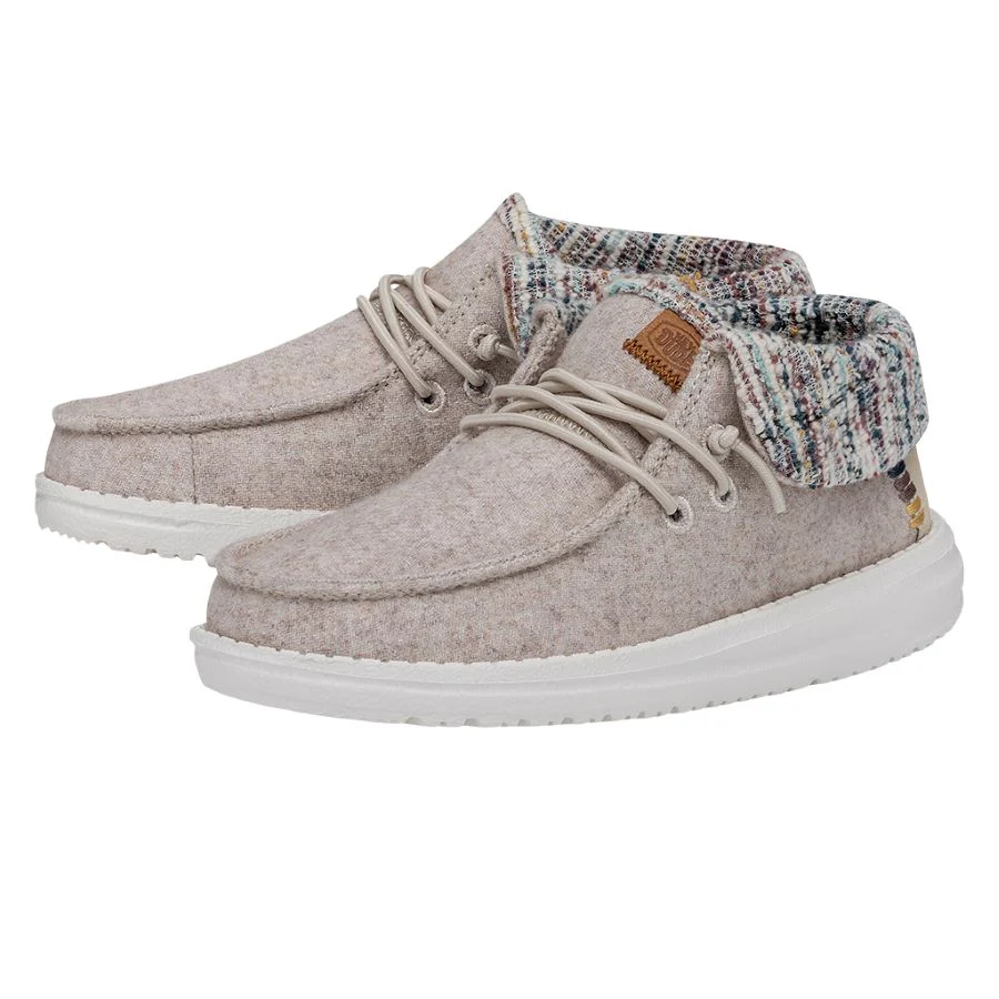 Wendy Fold Youth Baja Boot - Cream Multi