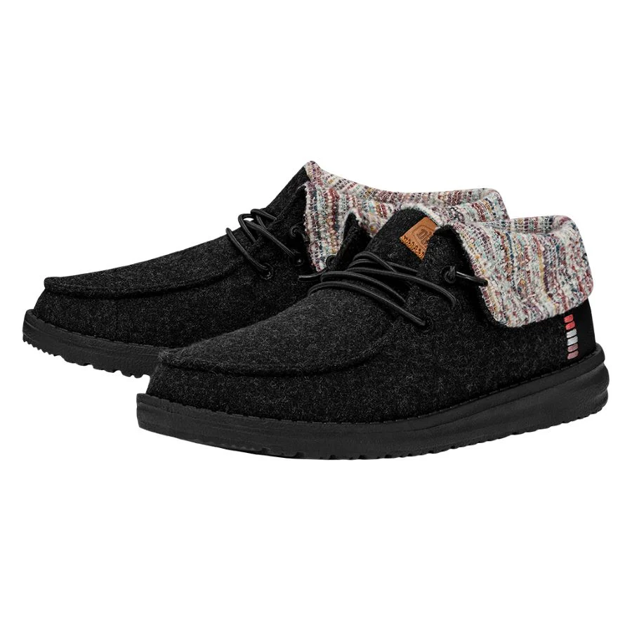 Wendy Fold Baja Boot - Black