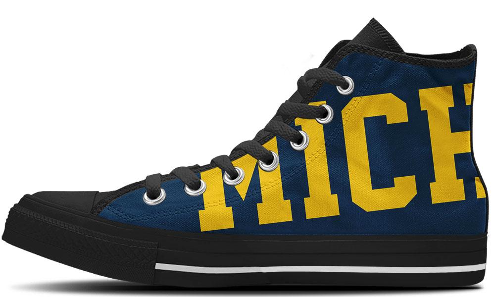 Michigan High Top Sneakers WV