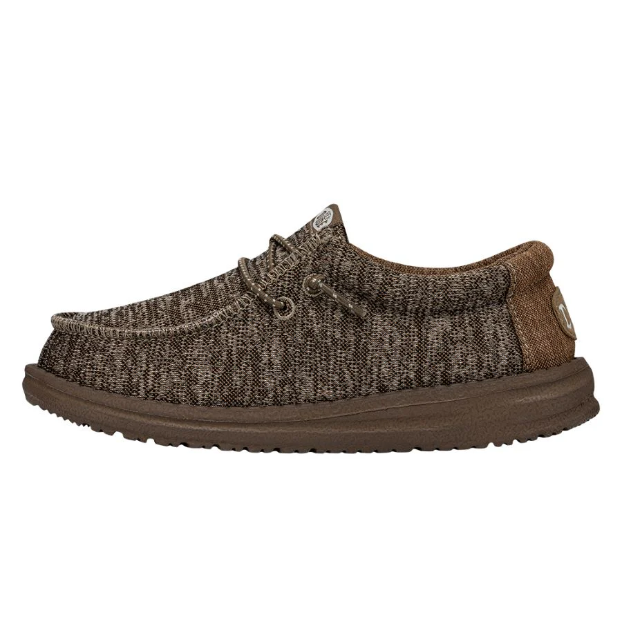 Wally Youth Sport Knit - Walnut
