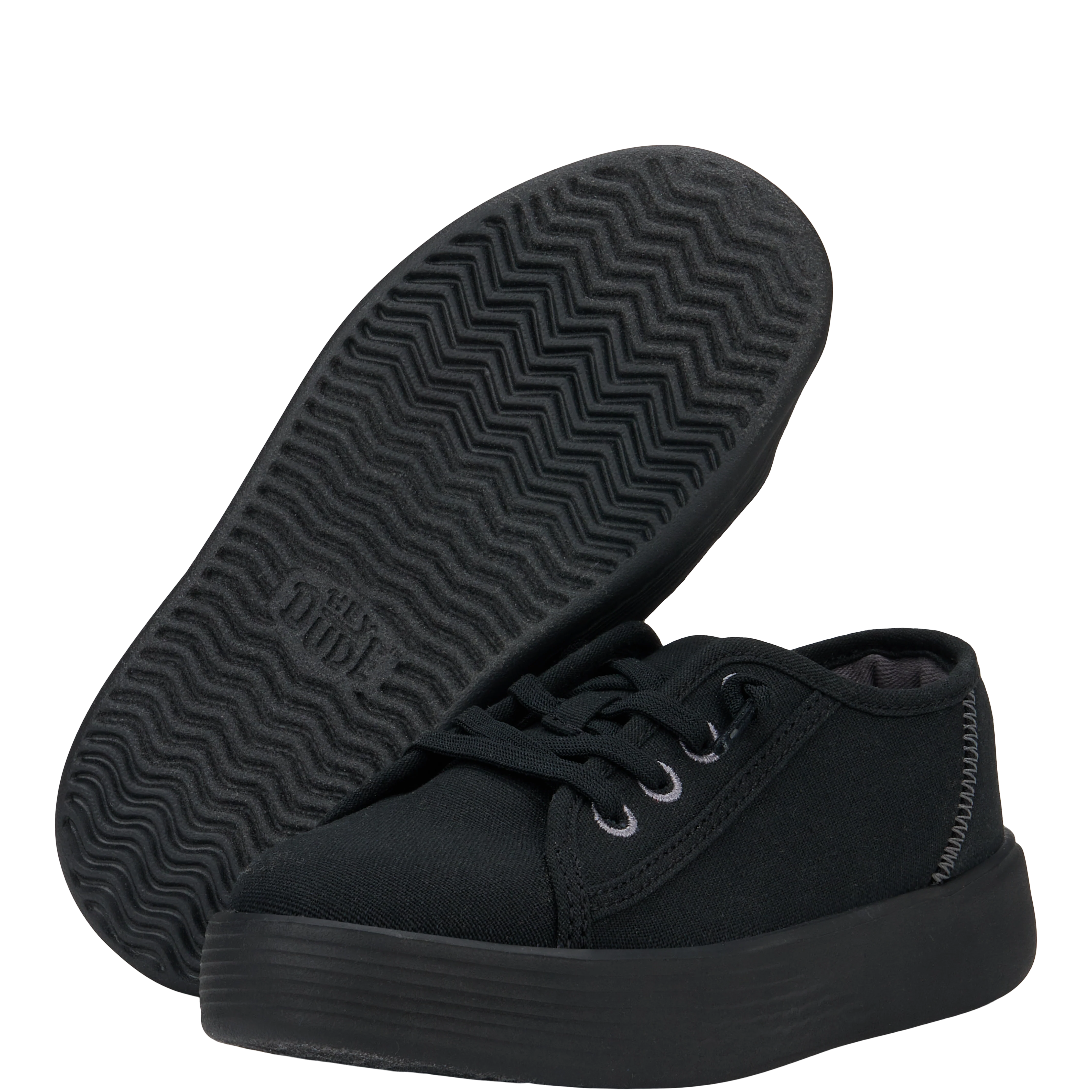 Cody Toddler Canvas - Black/Black