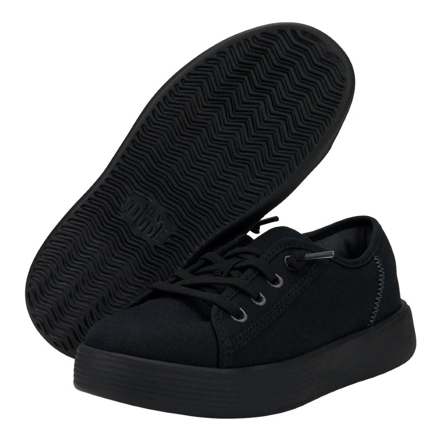 Cody Youth Canvas - Black/Black