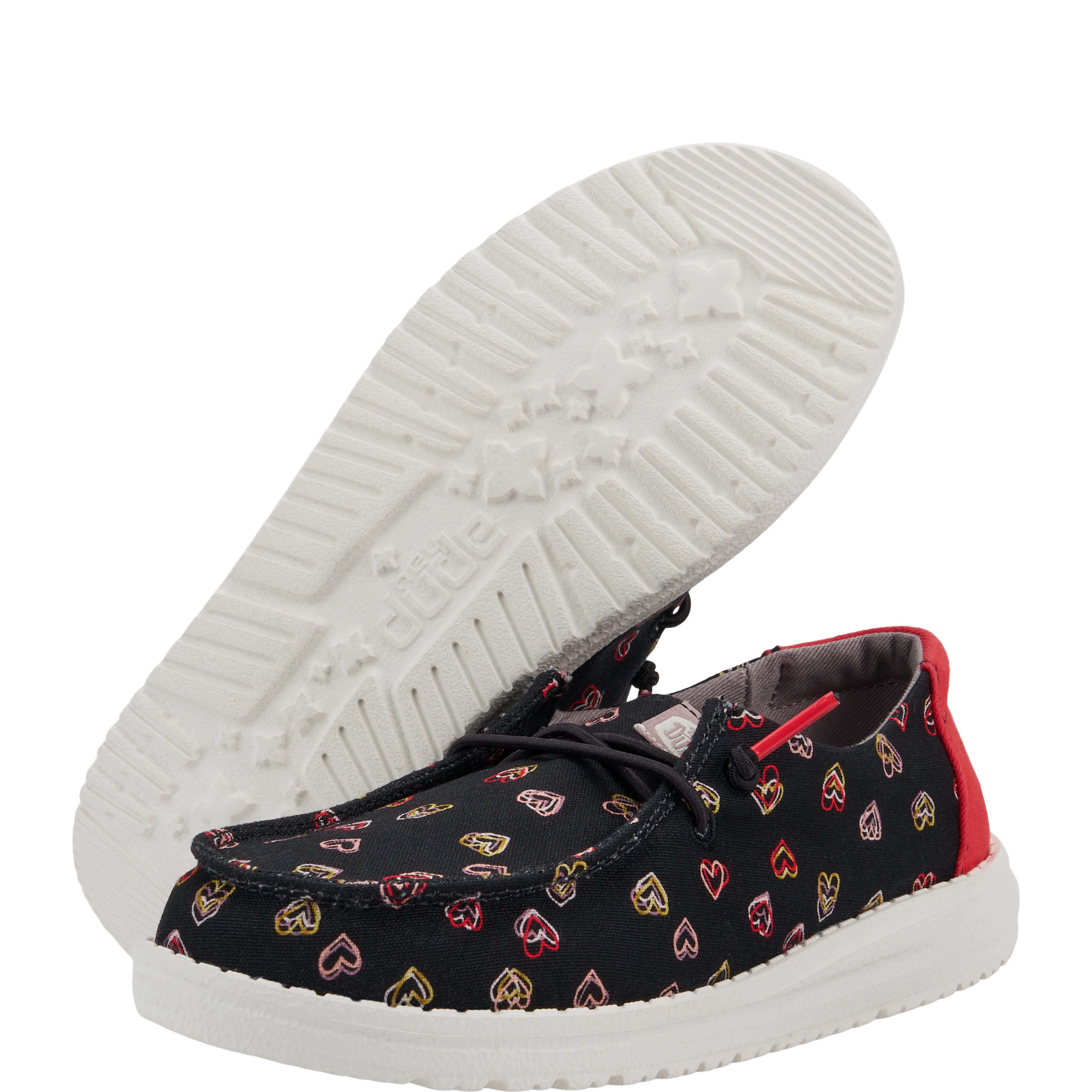 Wendy Youth Double Hearts - Black