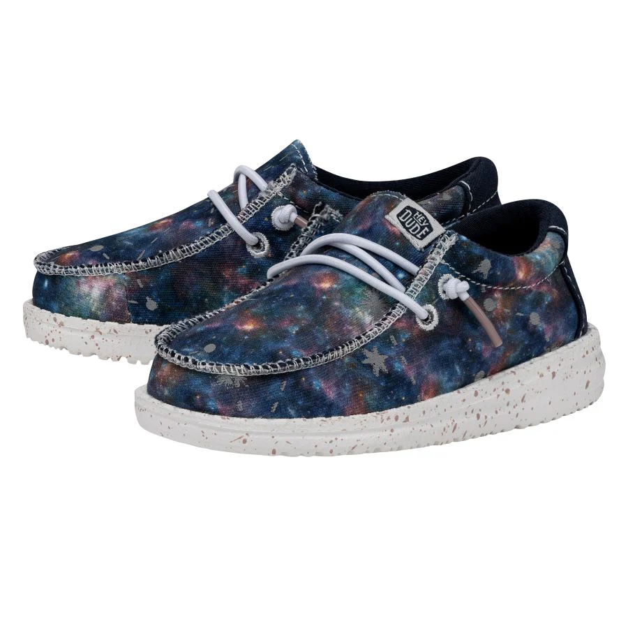 Wally Toddler Galaxy - Blue Multi Glow