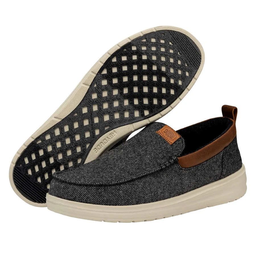 Wally Grip Moc Wool - Charcoal