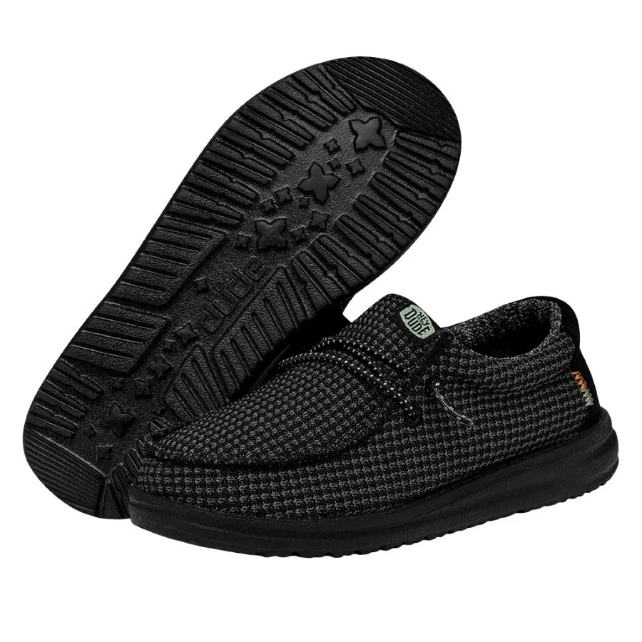 Wally Youth Sport Mesh - Black