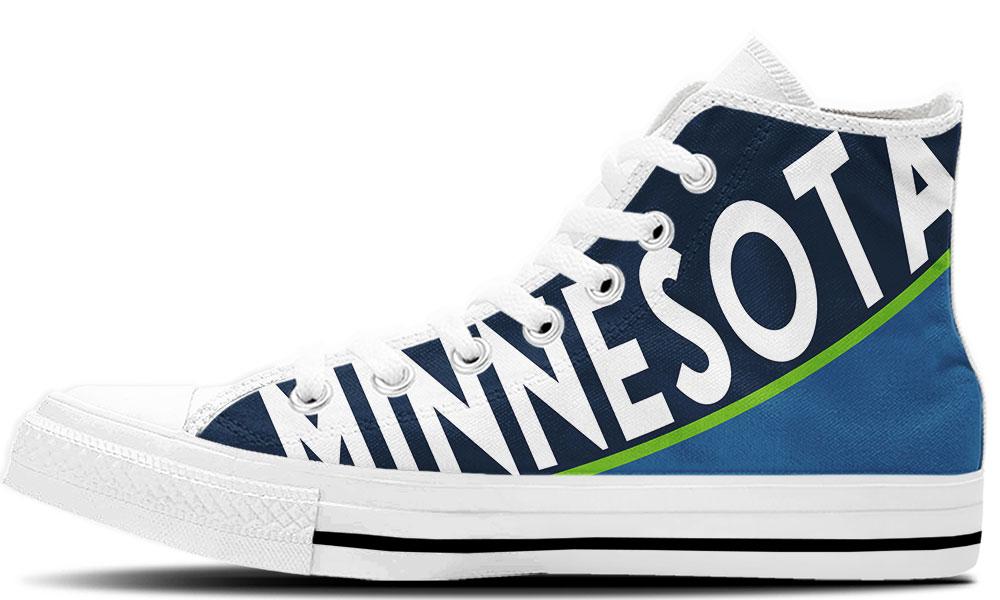 Minnesota High Top Sneakers MN